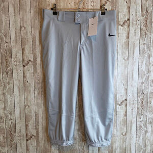 Kids Nike Baseball Pants XL Gray